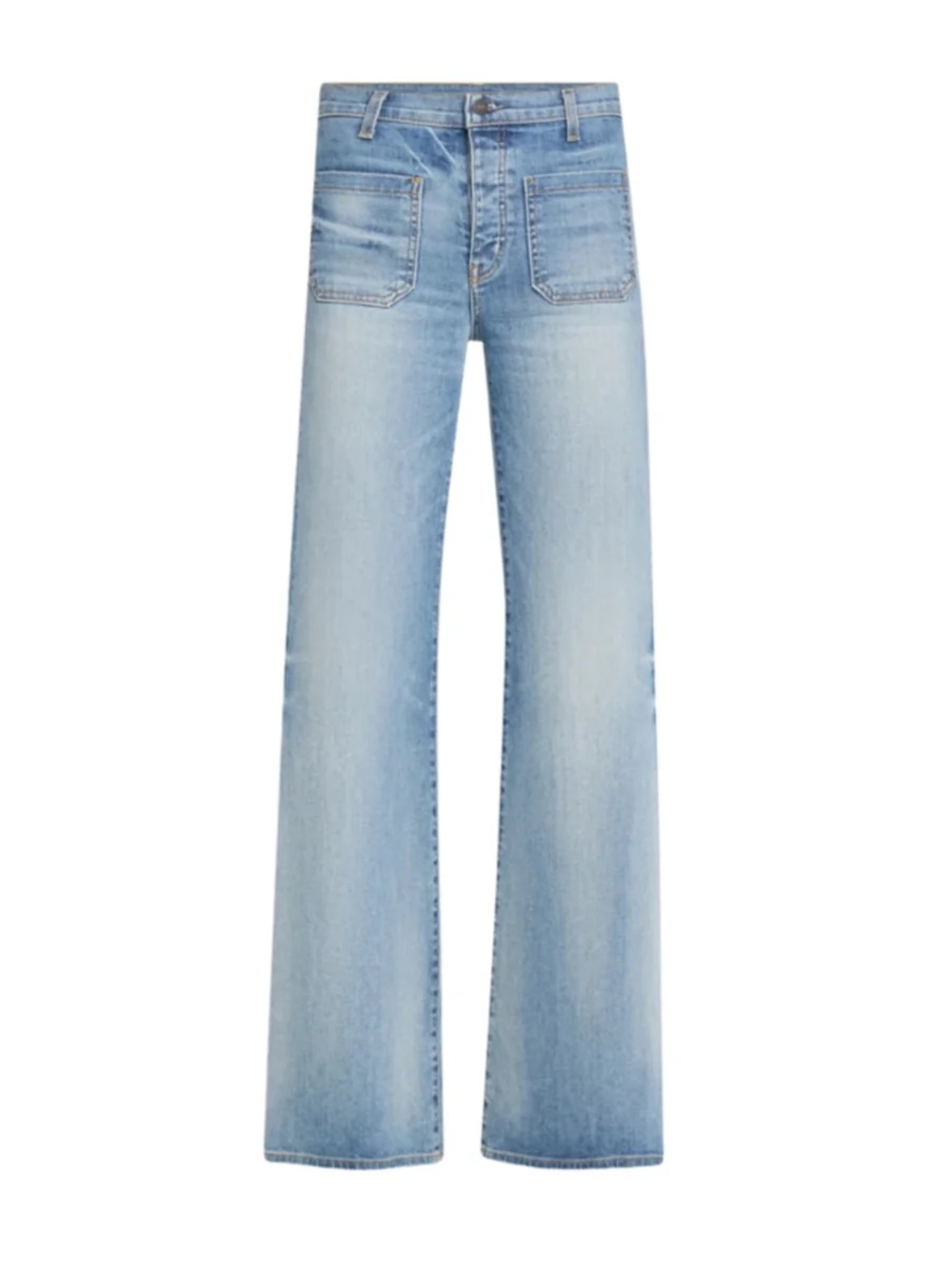 Nili Lotan Light Blue Wide-Leg Jeans